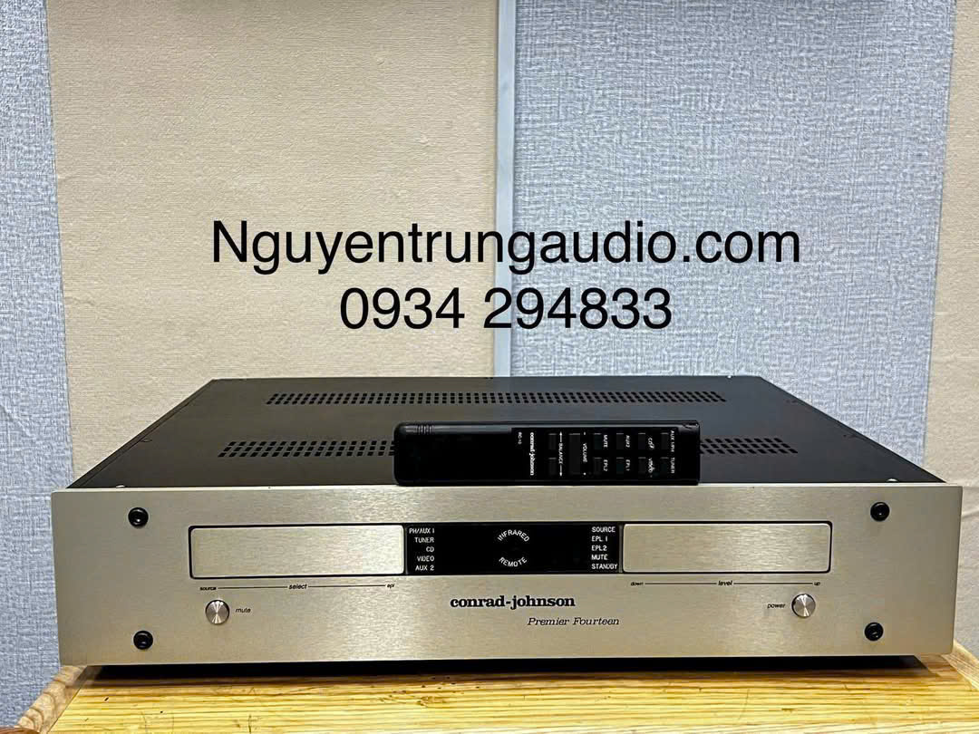 Conrad Johnson Premier 14 Preamp Đèn Hi-End Mỹ 6GK5